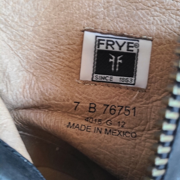 Frye Leslie Western Moto Leather Booties - Picture 3 of 9